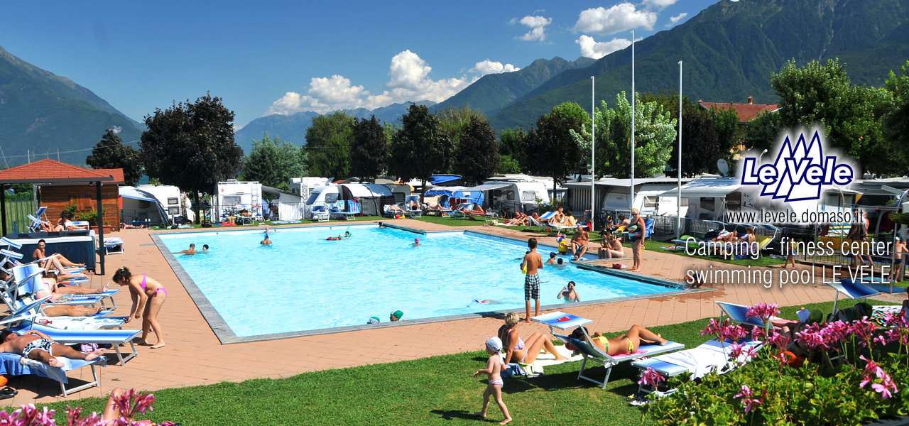 Le vele Campeggio con piscina lago di como Gravedona Lago di Como